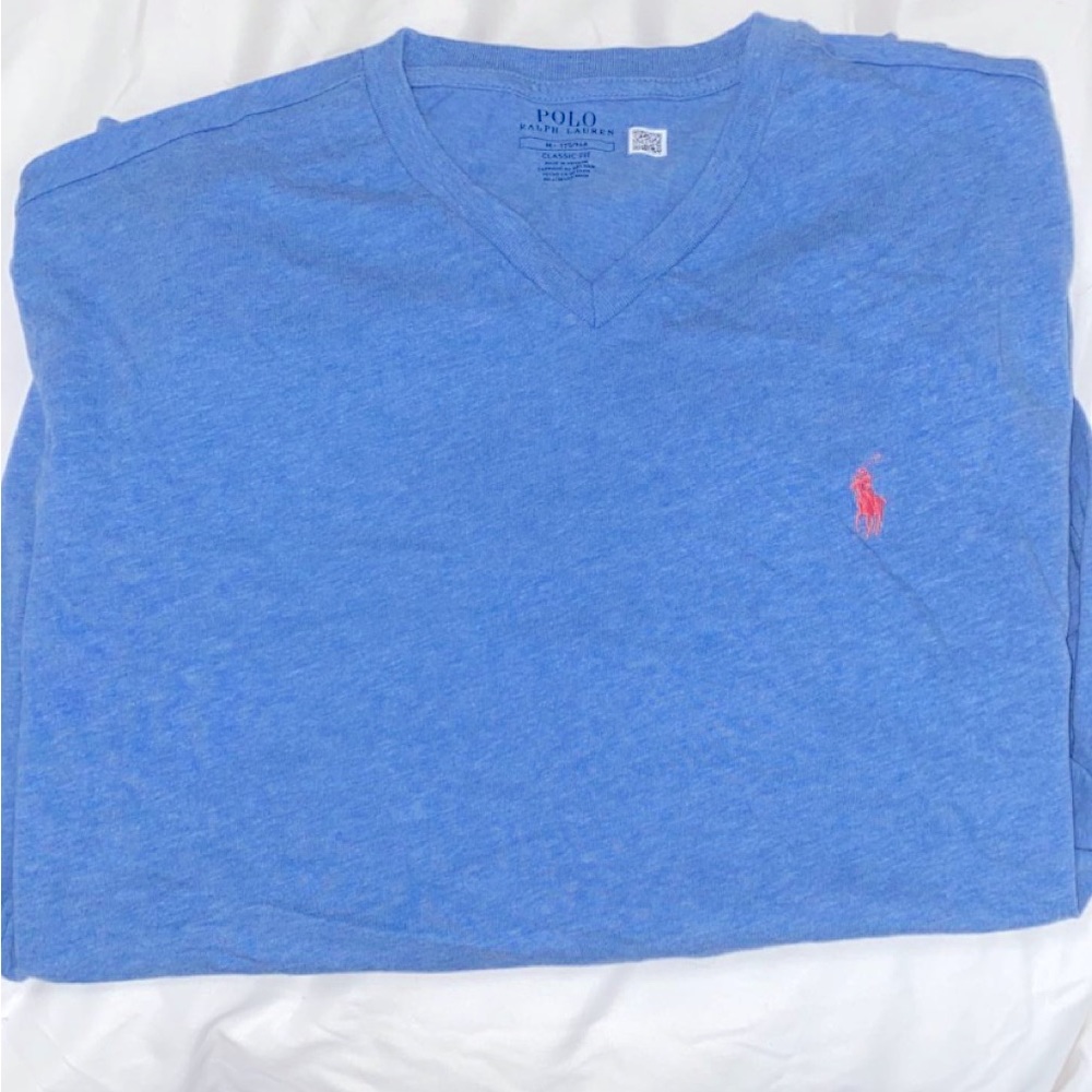 Brand new Ralph Lauren polo v neck t-shirt, never worn!